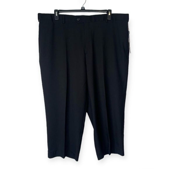 NWT Covington Black Cropped Capri Dress Pants - Picture 1 of 7